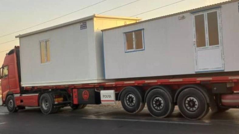 کانکس ساندویچ پنلی به مقصد معدن مس